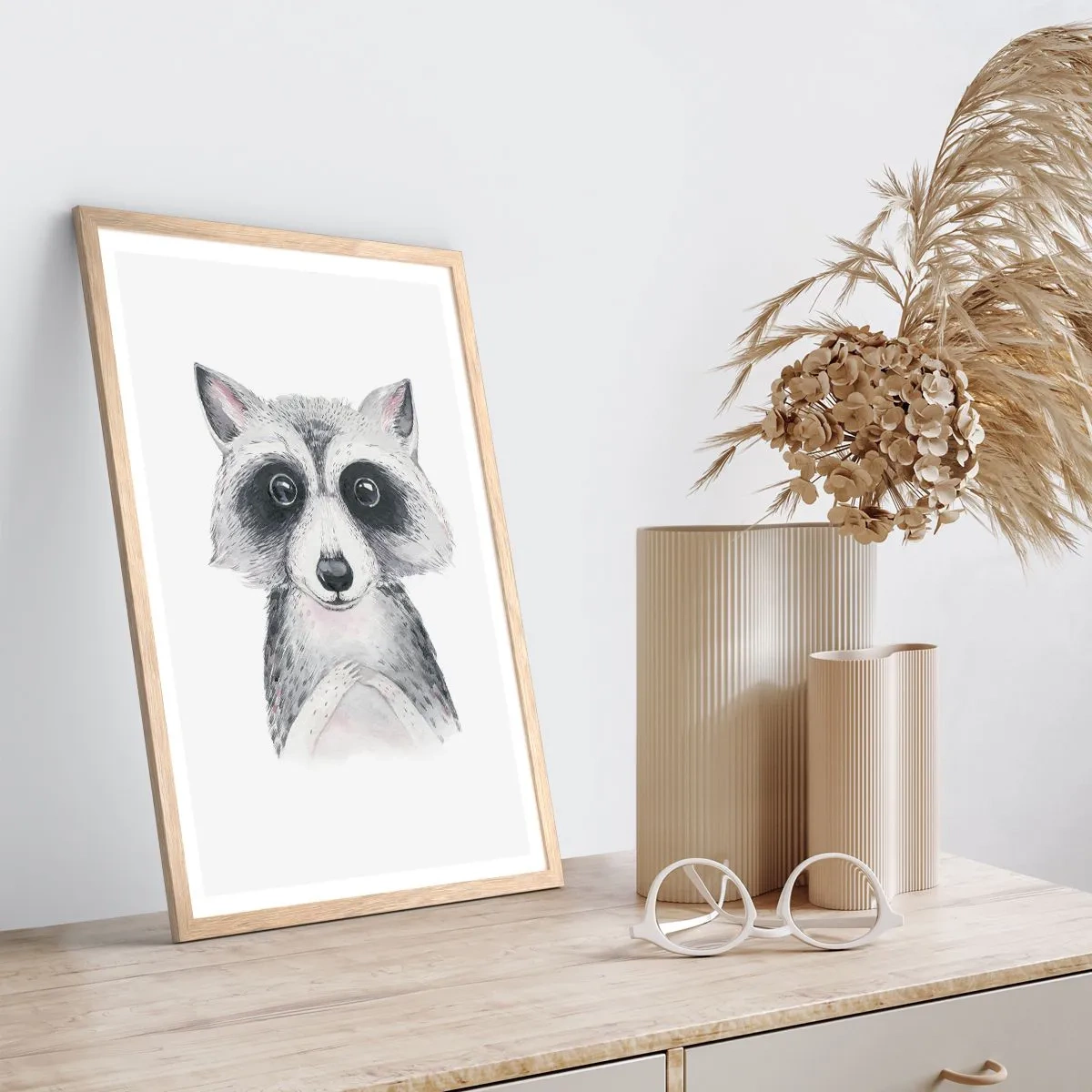 Plakat w ramie jasny dąb - Chwila na wzruszenie - 50x70 cm