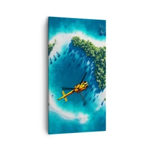 Obraz na płótnie - Kup sobie wyspę - 55x100 cm