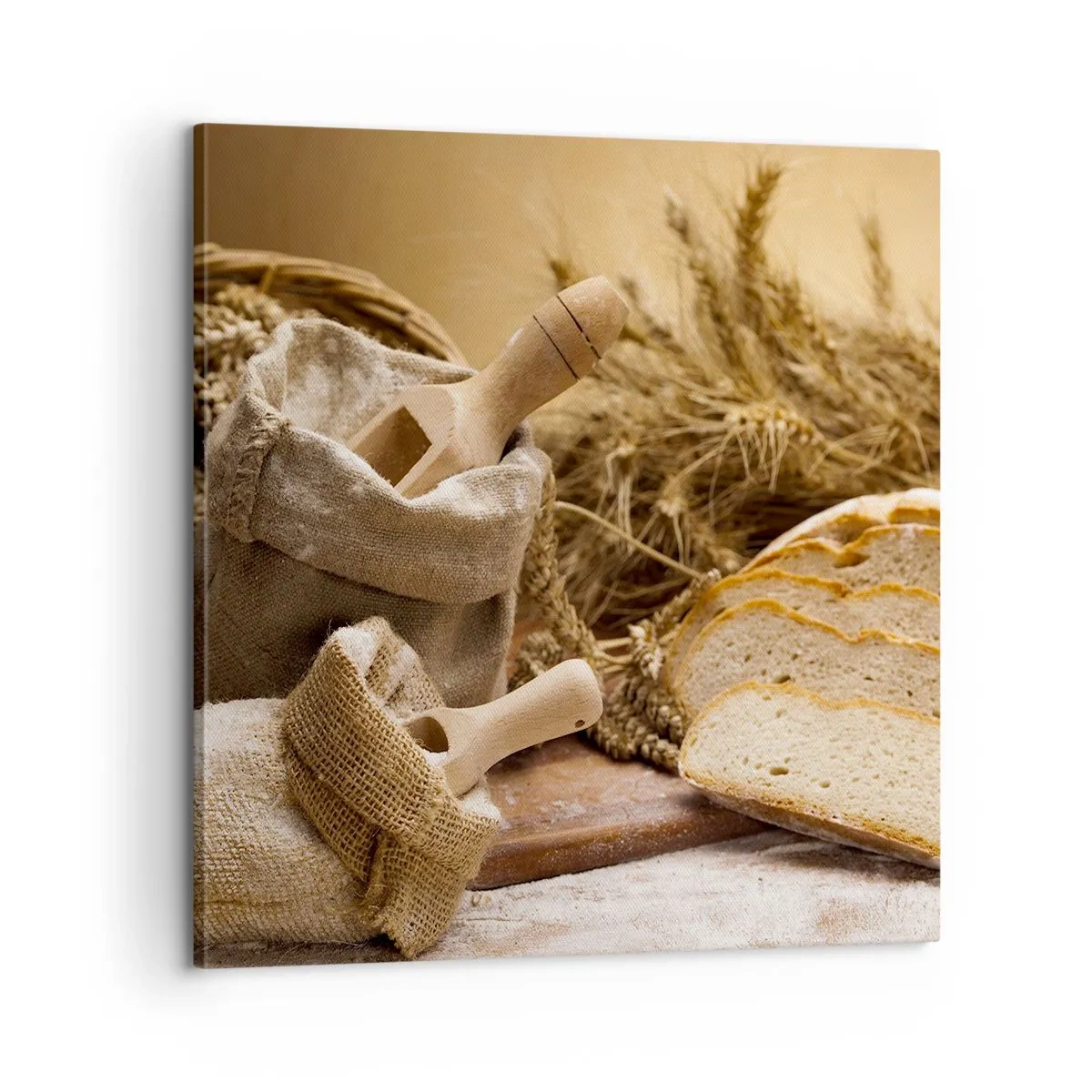 Obraz na płótnie - Jak nożem uciął - 60x60 cm