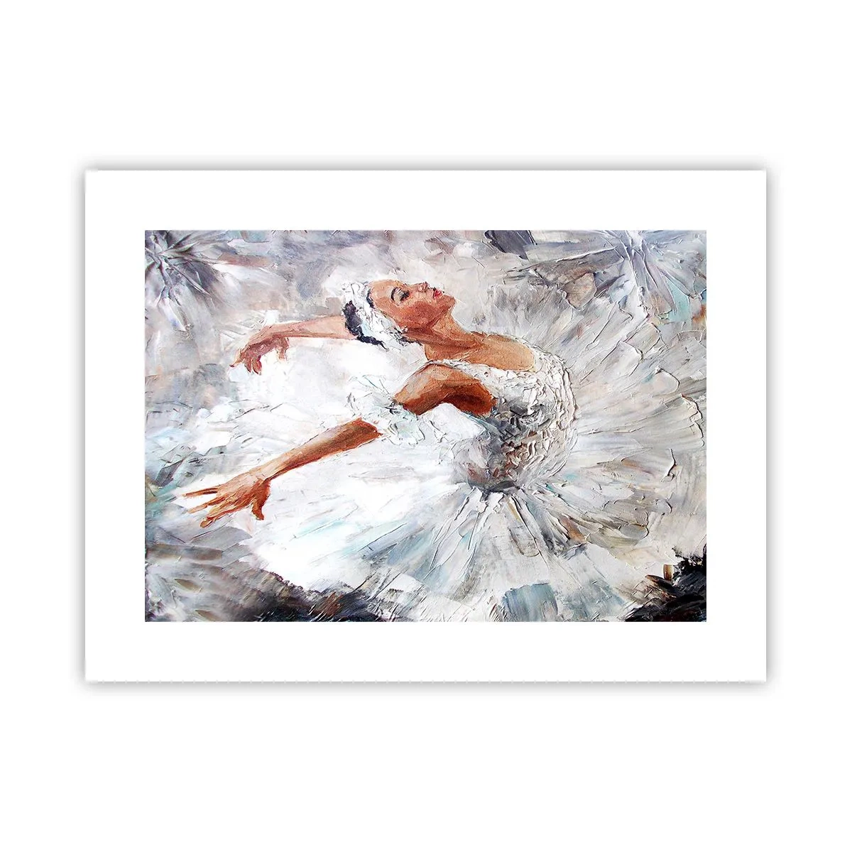 Plakat - Delikatna i lekka jak tiul - 40x30 cm