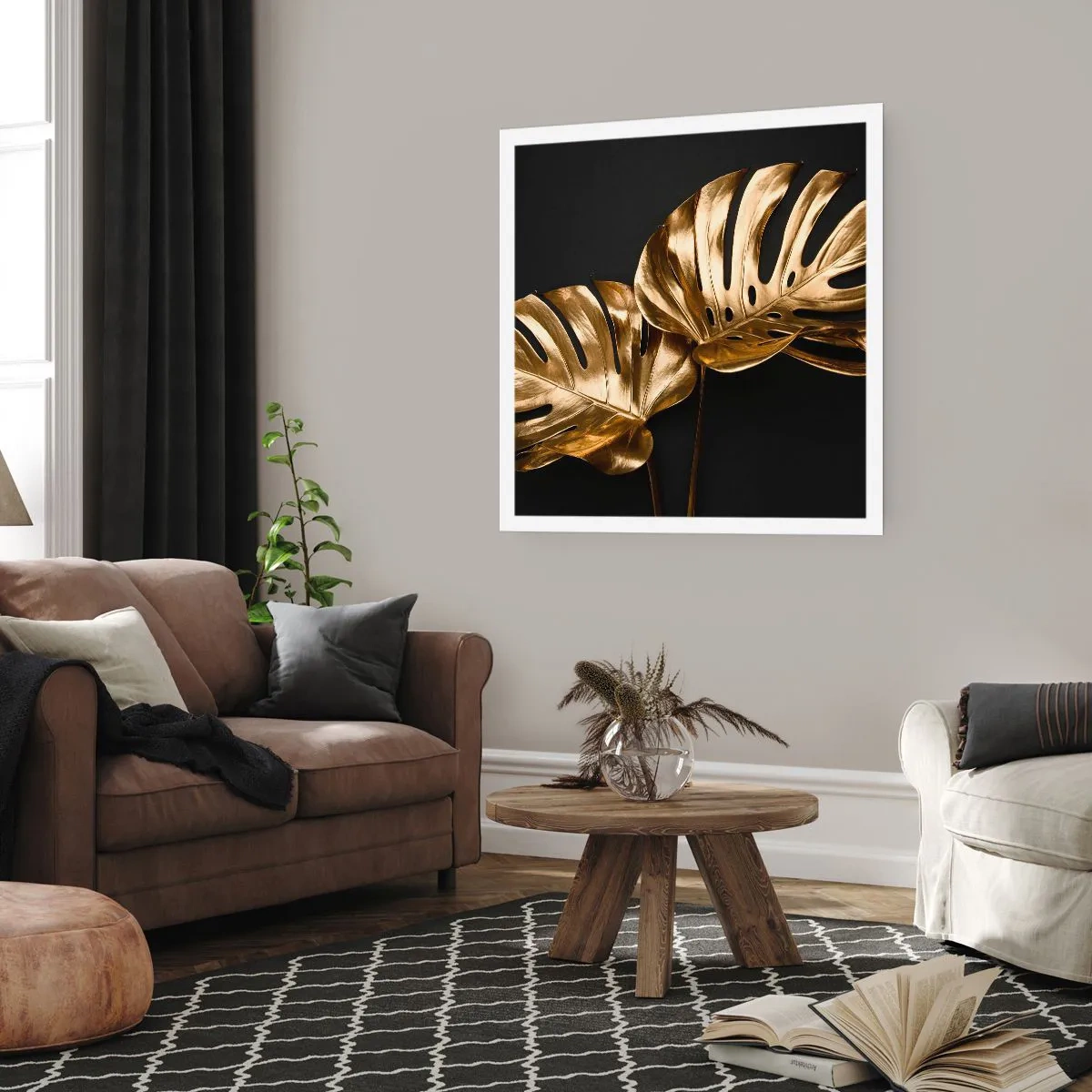 Plakat - Skarby natury - 40x40 cm