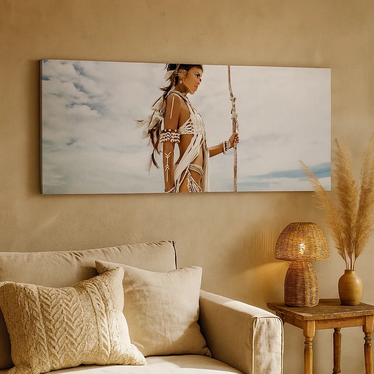 Obraz na płótnie - Królowa tropików - 30x30 cm