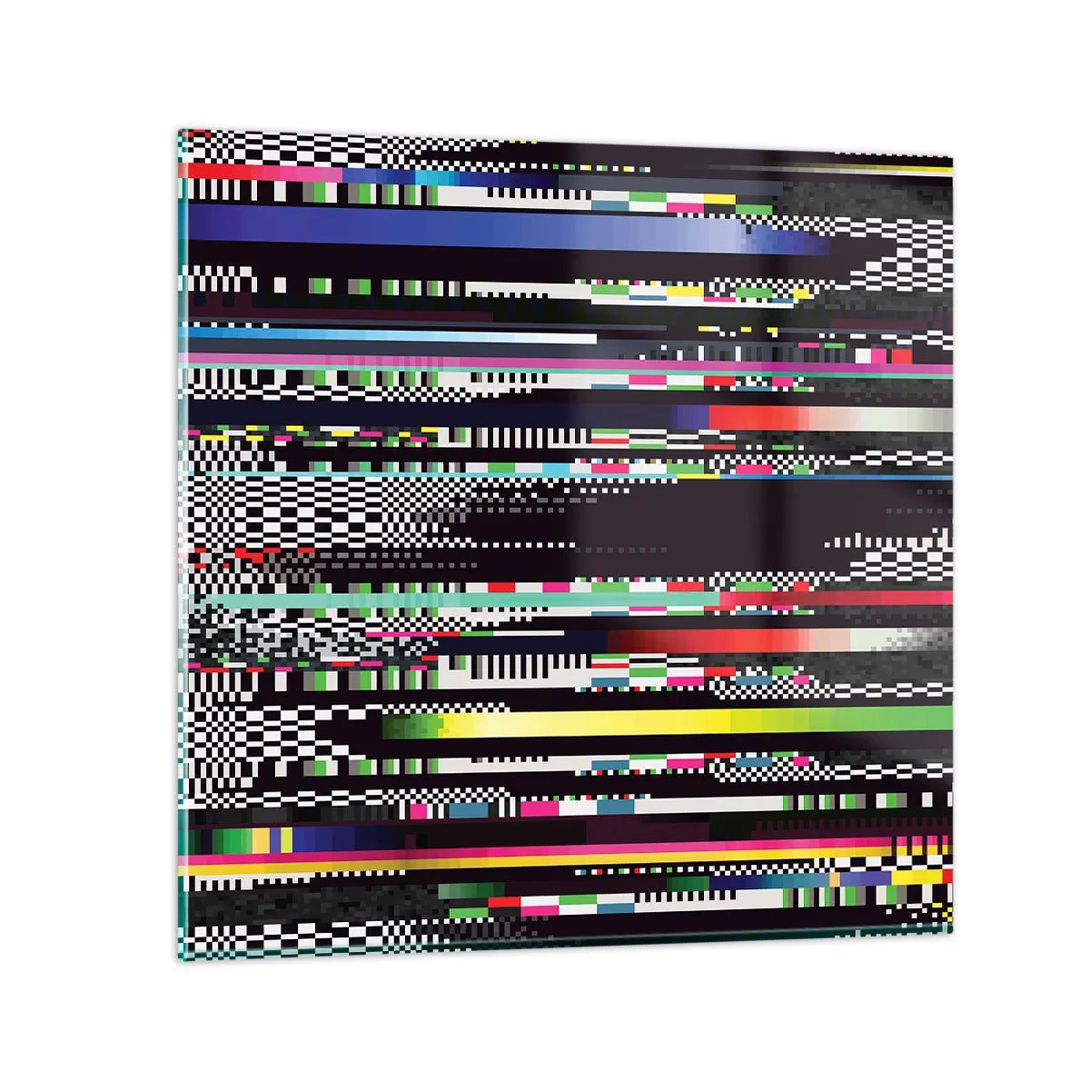 Obraz na szkle - Obraz konrolny rzeczywistości - 50x50 cm