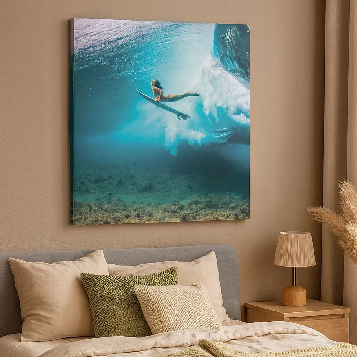 Obraz na płótnie - Podwodny świat - 30x30 cm