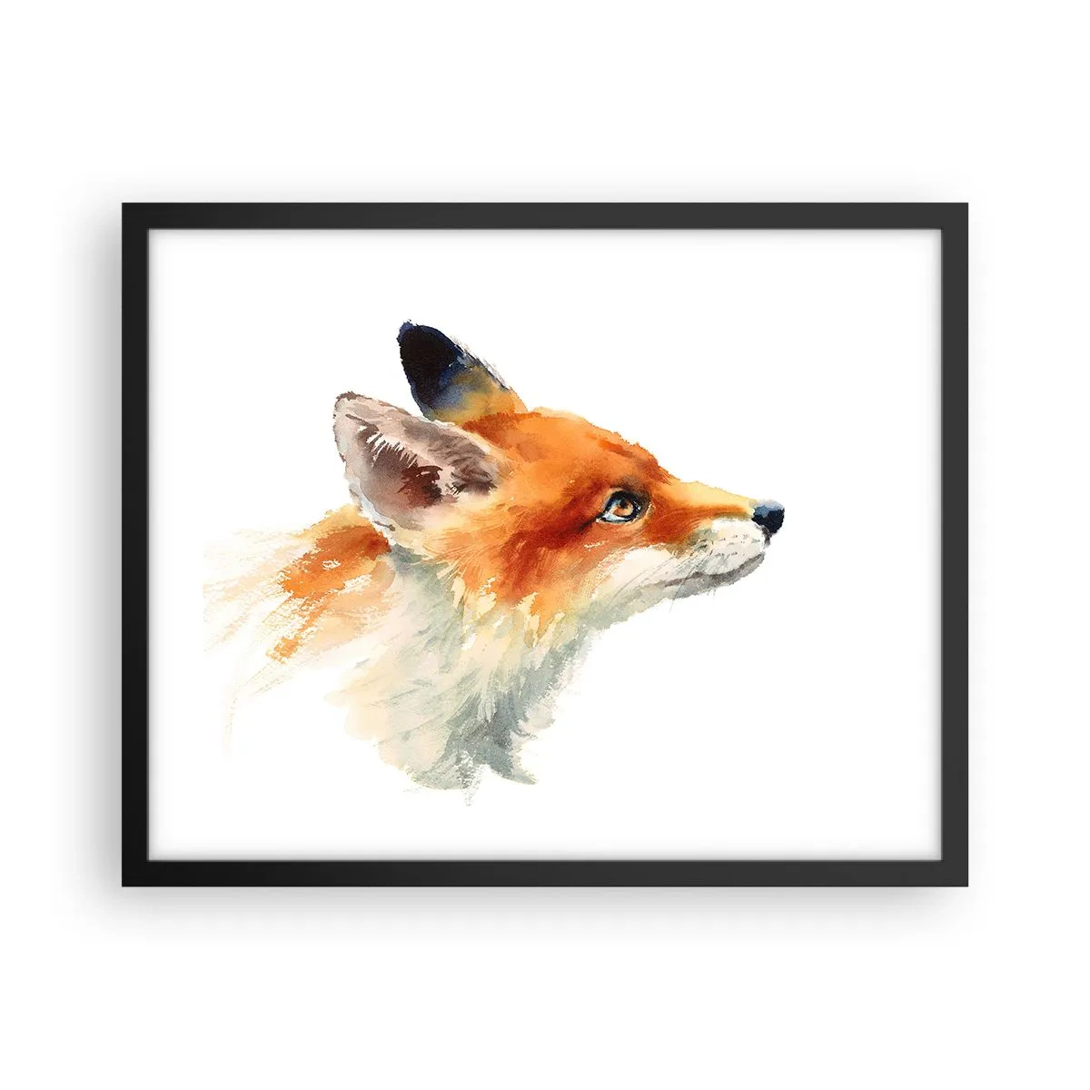 Plakat w czarnej ramie - Ostrożności nigdy za wiele - 50x40 cm