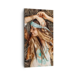 Obraz na płótnie - W drodze do lata miłości - 55x100 cm