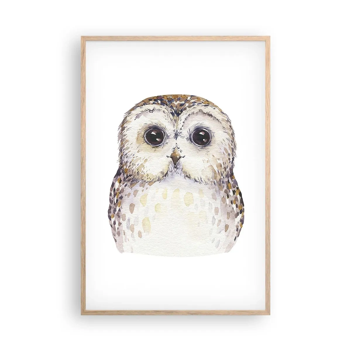 Plakat w ramie jasny dąb - Spójrz mi w oczy - 61x91 cm