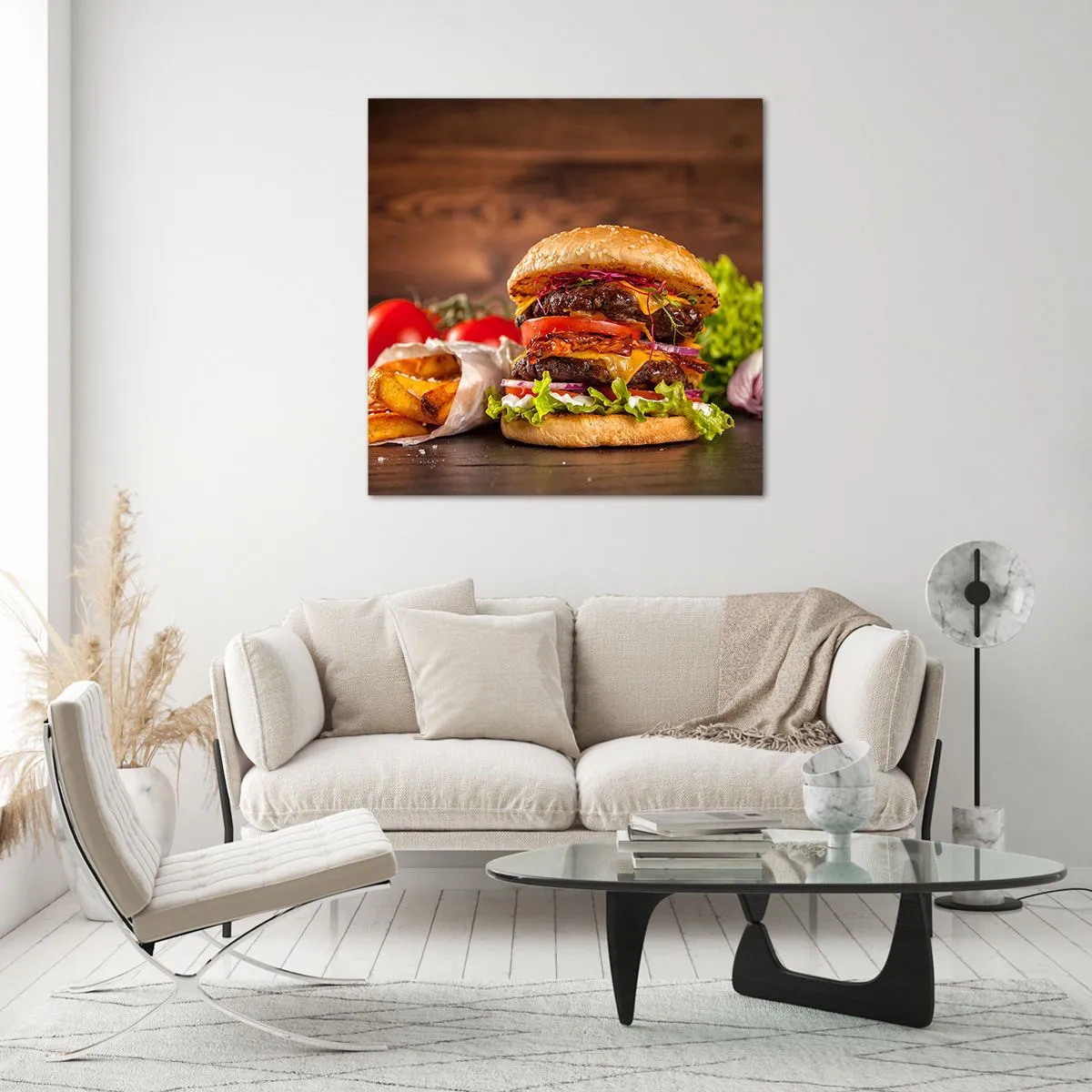 Obraz na szkle - Zakazany owoc - 70x70 cm