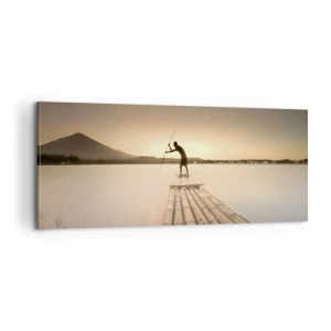 Obraz na płótnie - Przed spoczynkiem - 100x40 cm