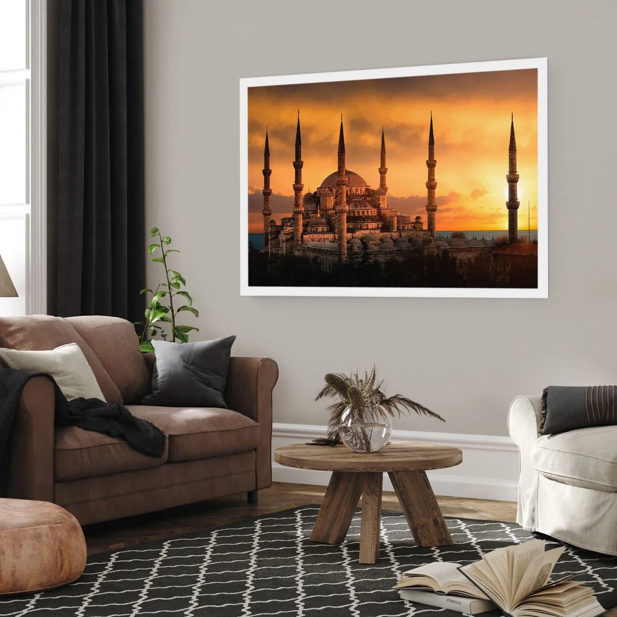 Plakat - Bóg jest wielki - 40x30 cm