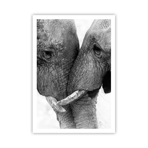 Plakat - Serdeczne wyznanie - 70x100 cm