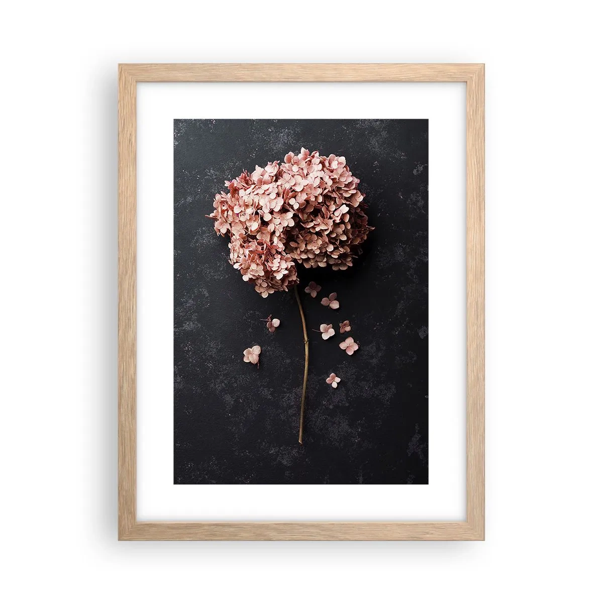 Plakat w ramie jasny dąb - Prawdziwie romantyczny znak - 30x40 cm