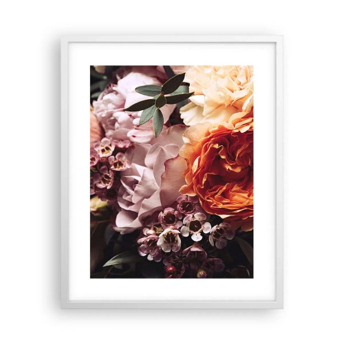 Plakat w białej ramie - Otulone pięknem - 40x50 cm