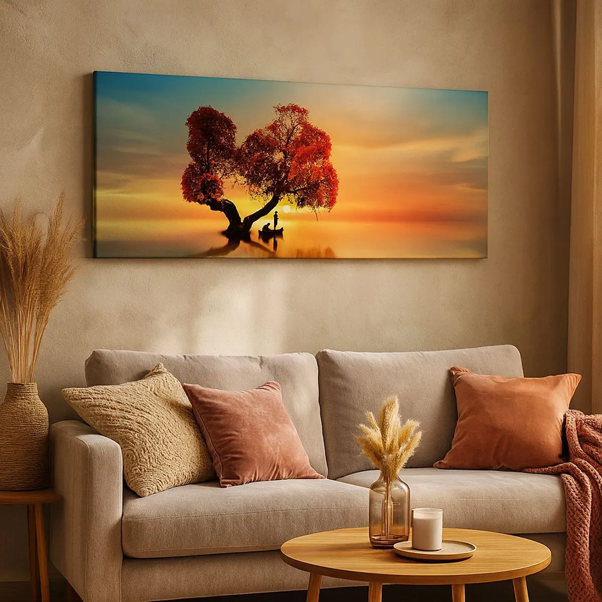 Obraz na płótnie - Oddaleńcy i ciszyzna bezświata - 100x40 cm