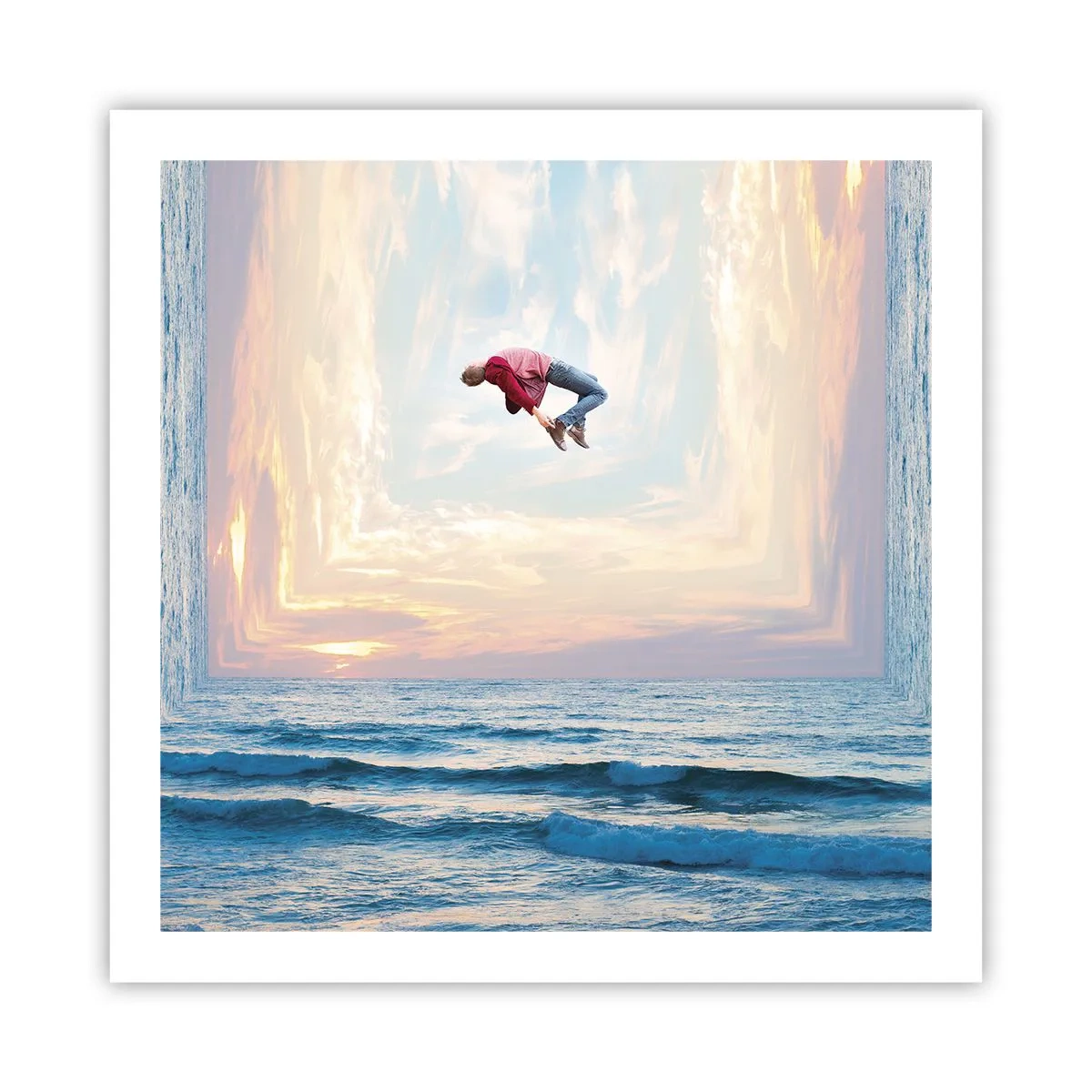 Plakat - Do innego wymiaru - 60x60 cm