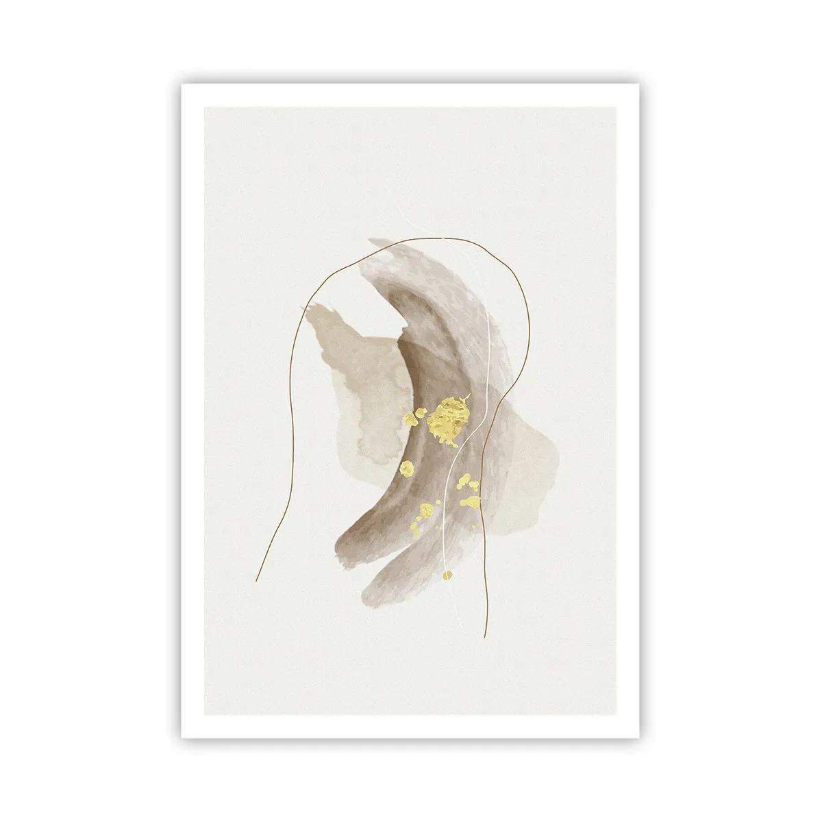 Plakat - Napotkane w przestrzeni - 70x100 cm