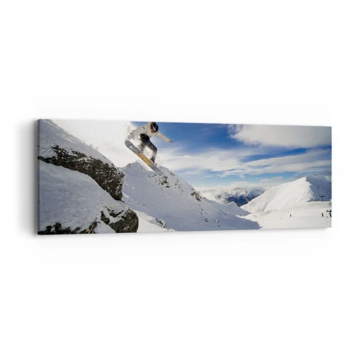 Obraz na płótnie - Wolność bez granic - 90x30 cm