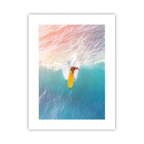 Plakat - Oceaniczny jeździec - 30x40 cm