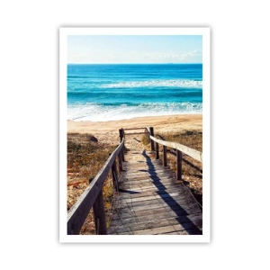 Plakat - Biegnij! - 70x100 cm