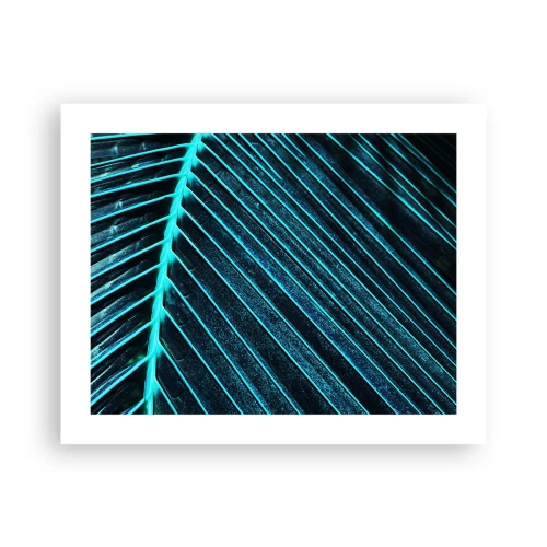 Plakat - Faktura zieleni - 50x40 cm