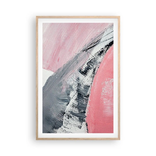 Plakat w ramie jasny dąb - Kompozycja dopasowana - 61x91 cm