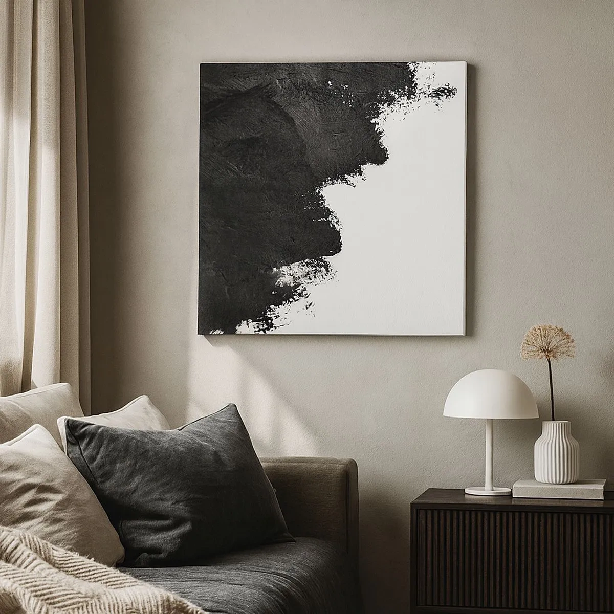 Obraz na płótnie - Żywioły: ziemia - 30x30 cm