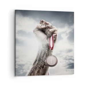 Obraz na płótnie - Per aspera ad astra - 60x60 cm