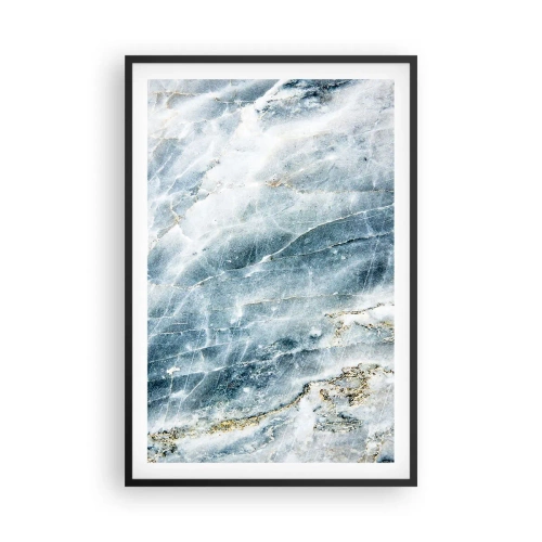 Plakat w czarnej ramie - Lodowy świat - 61x91 cm