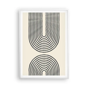 Plakat w białej ramie - Już za chwilę… - 70x100 cm