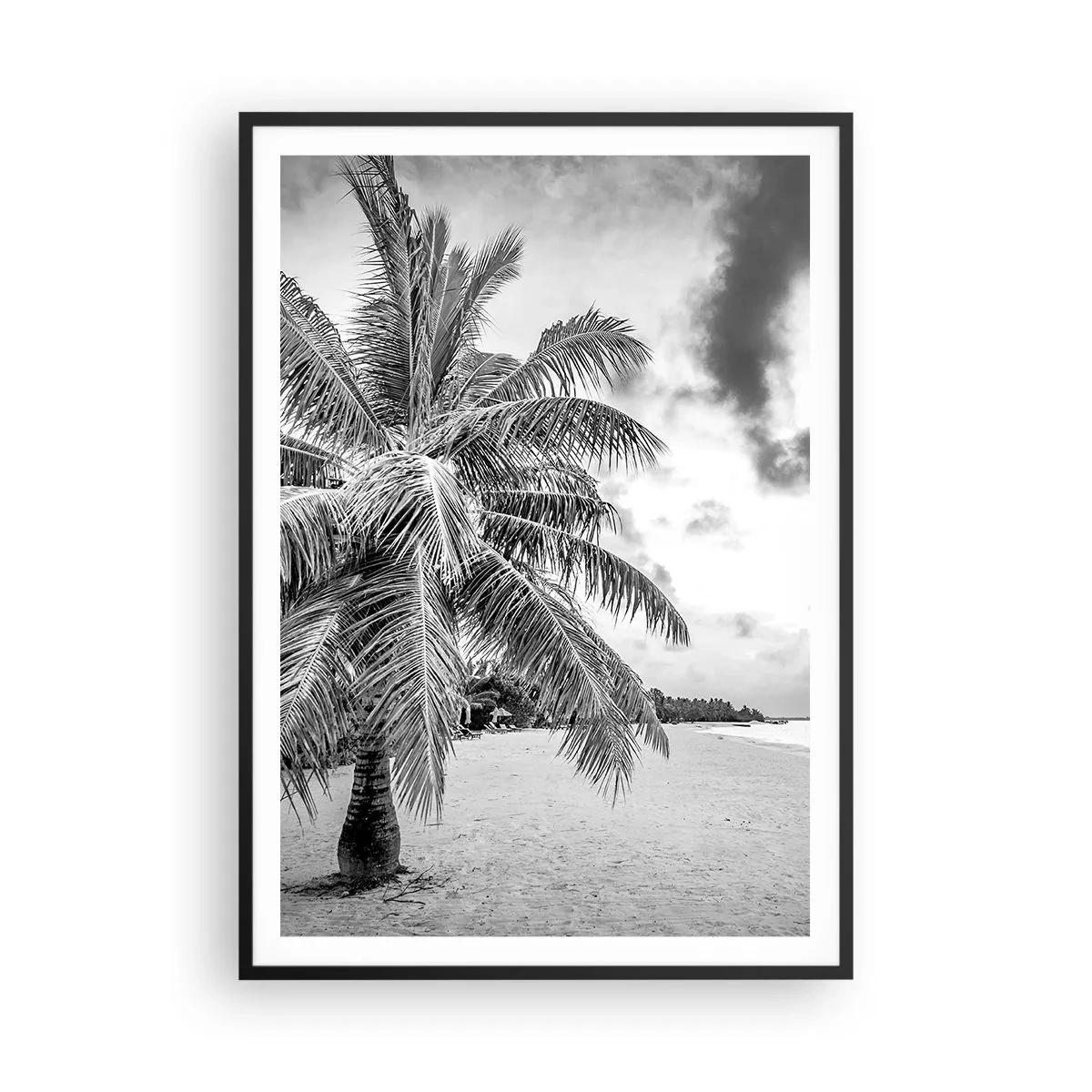 Plakat w czarnej ramie - Gdy tęsknisz do samotności… - 70x100 cm