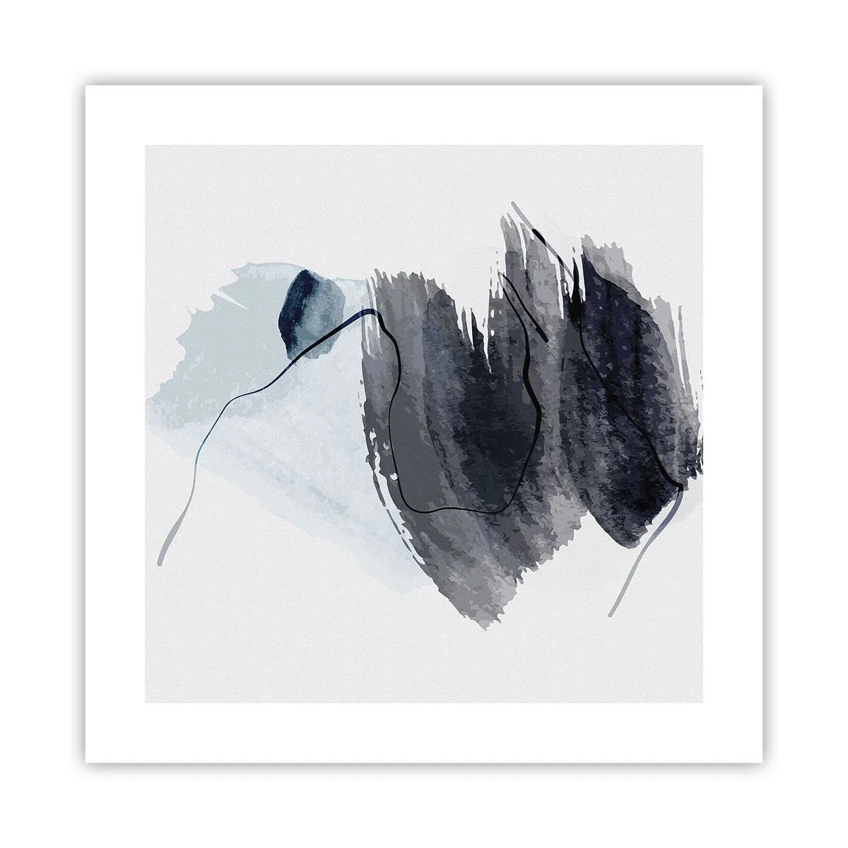 Plakat - Intensywność i ruch - 40x40 cm