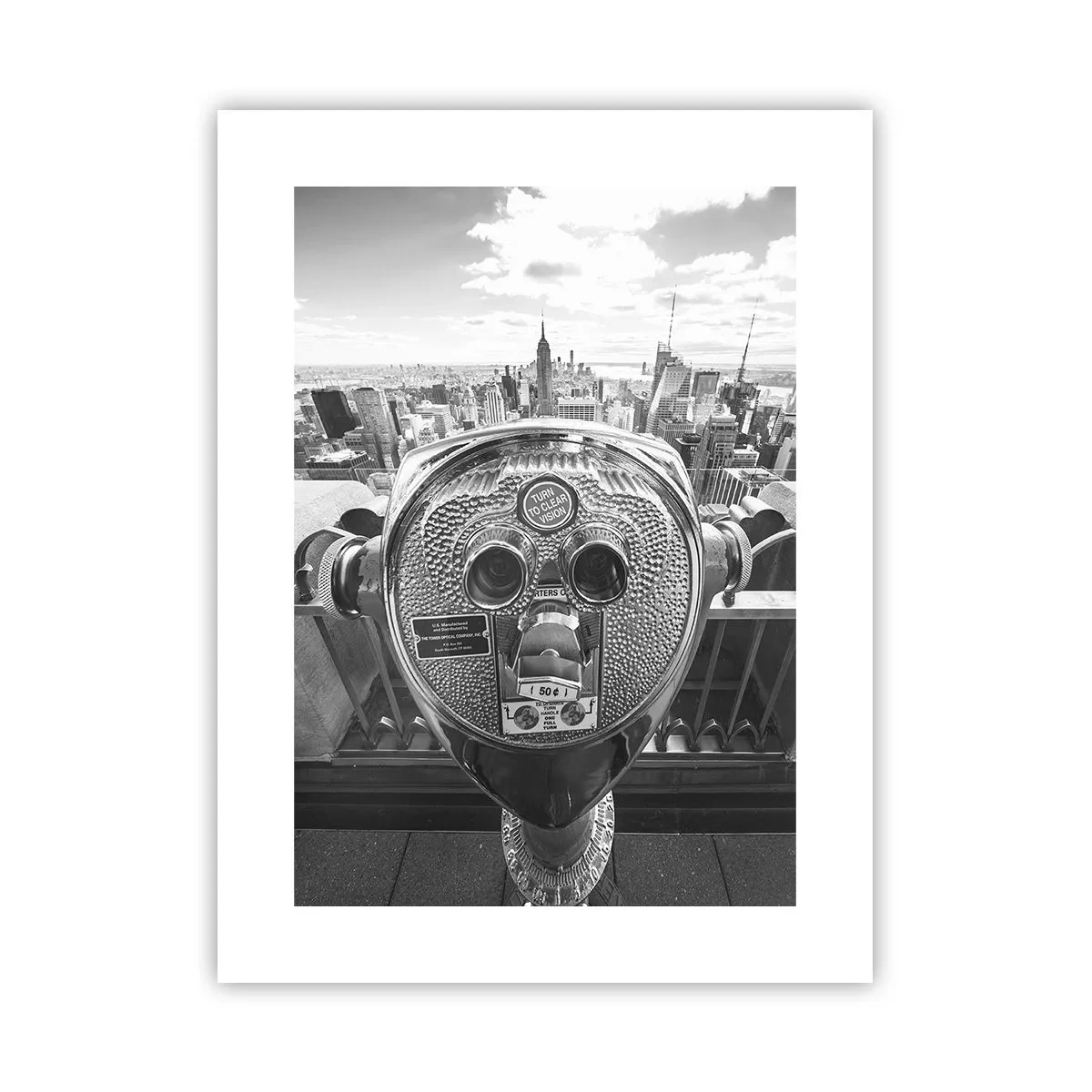 Plakat - Miasto nad miastami - 30x40 cm