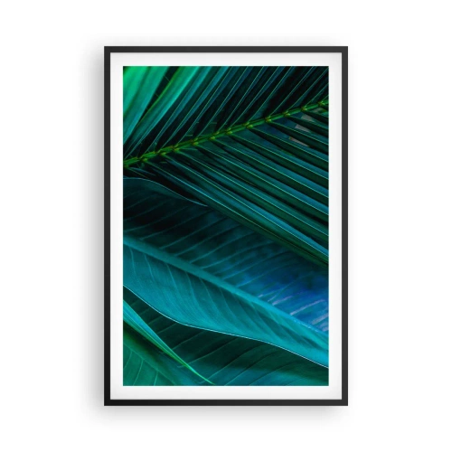 Plakat w czarnej ramie - Anatomia zieleni - 61x91 cm