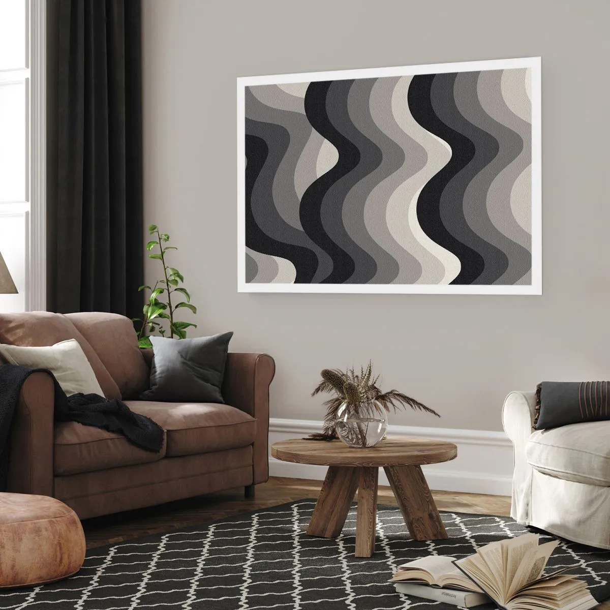 Plakat - Fala za falą - 91x61 cm