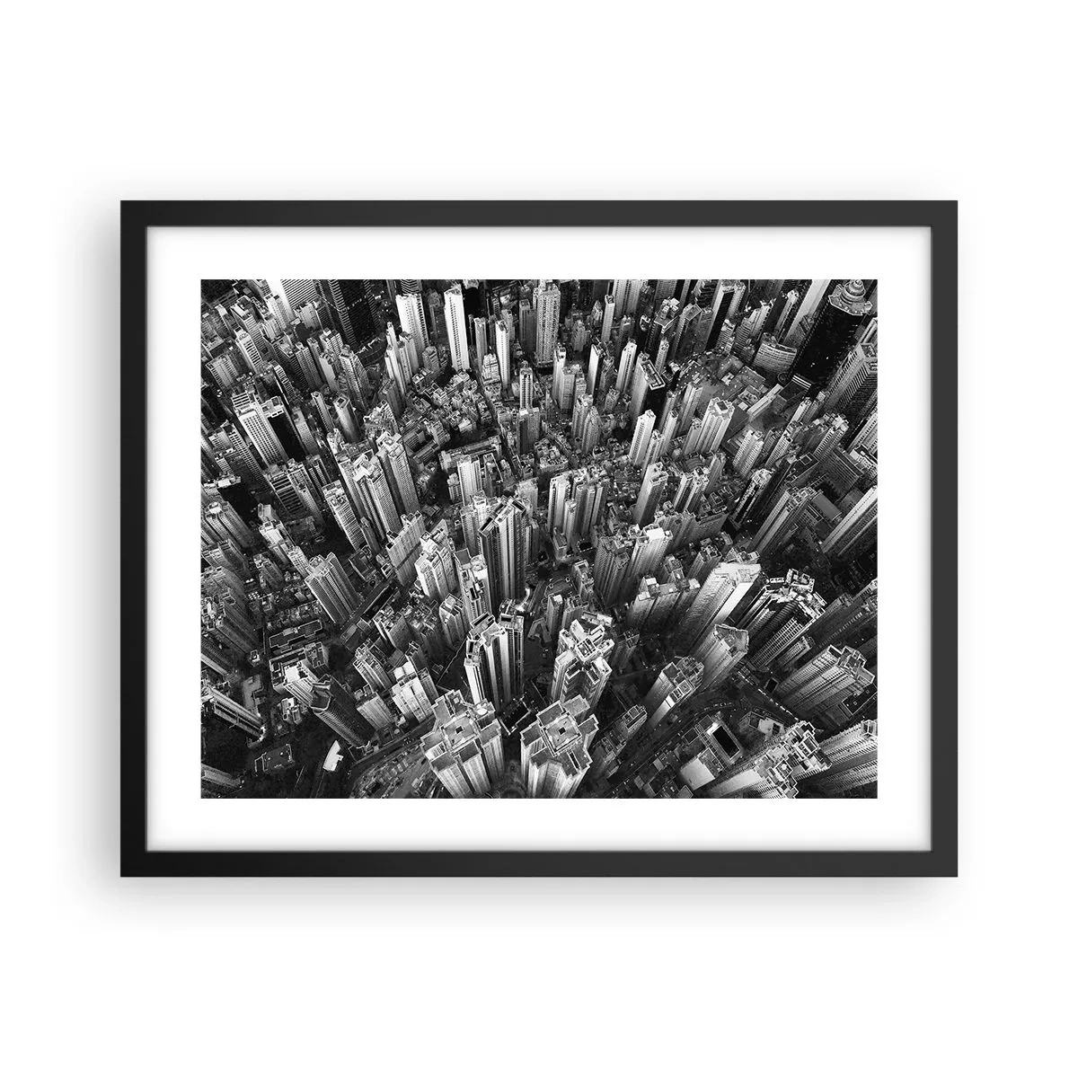 Plakat w czarnej ramie - Wciąż wyżej i wyżej - 50x40 cm