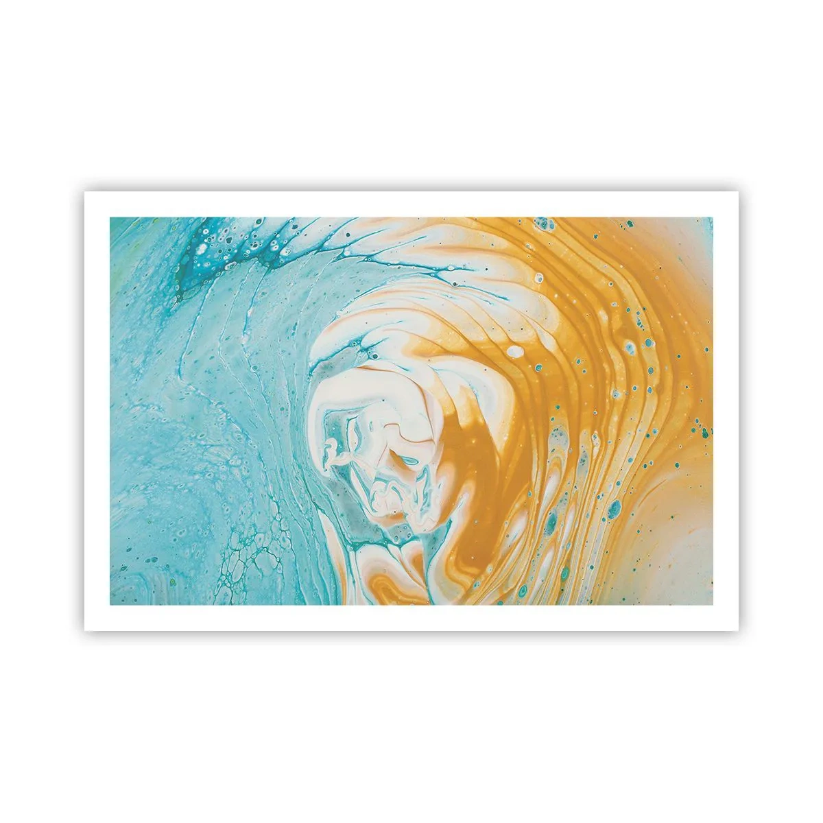 Plakat - Pastelowy wir - 91x61 cm