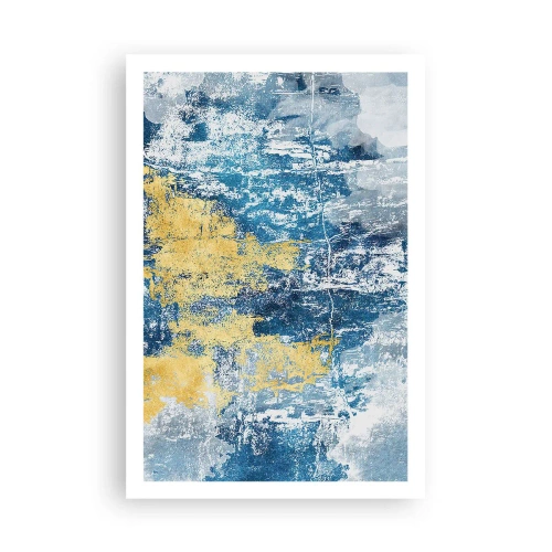 Plakat - Abstrakcja pełna pogody - 61x91 cm