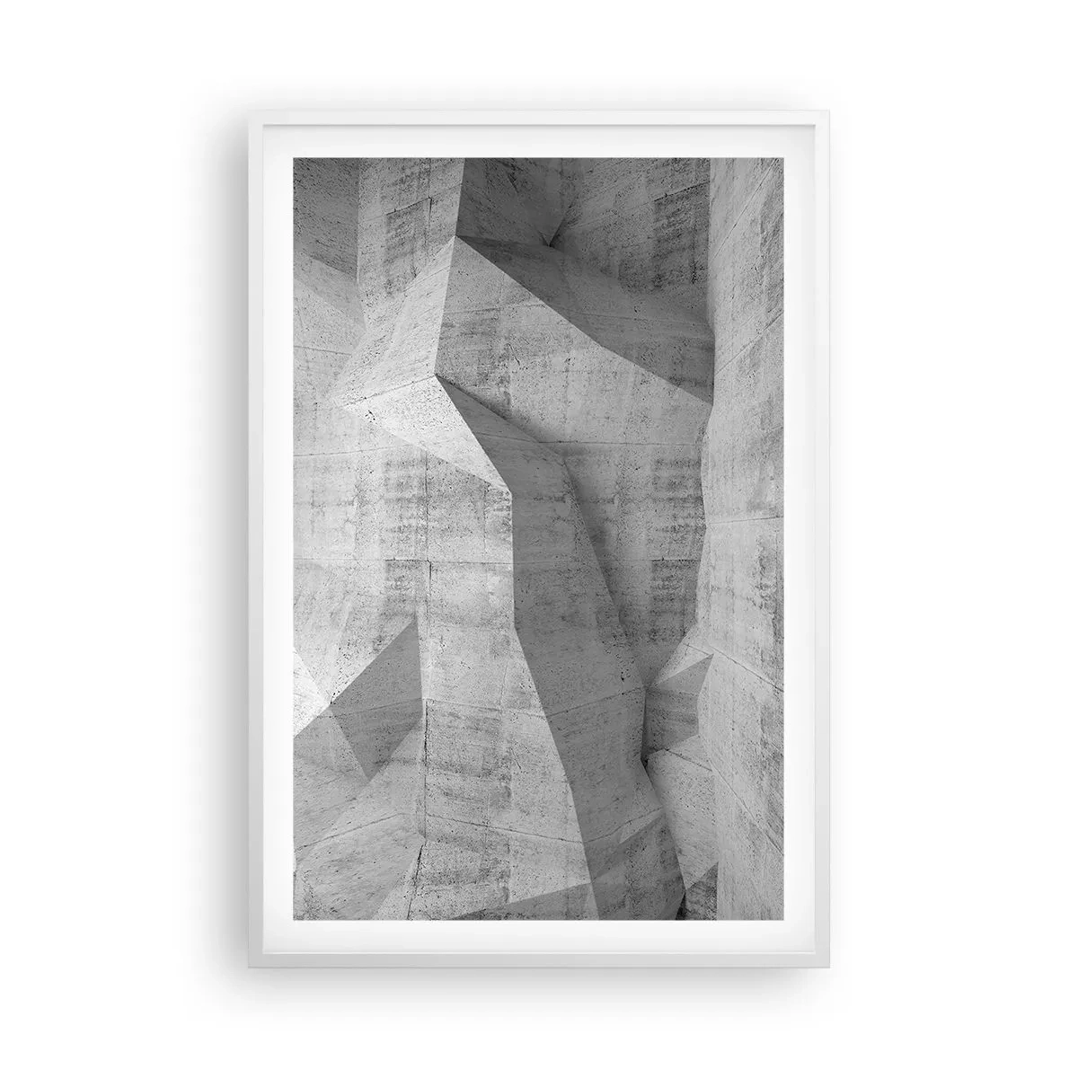 Plakat w białej ramie - Prawdziwe wyzwanie - 61x91 cm