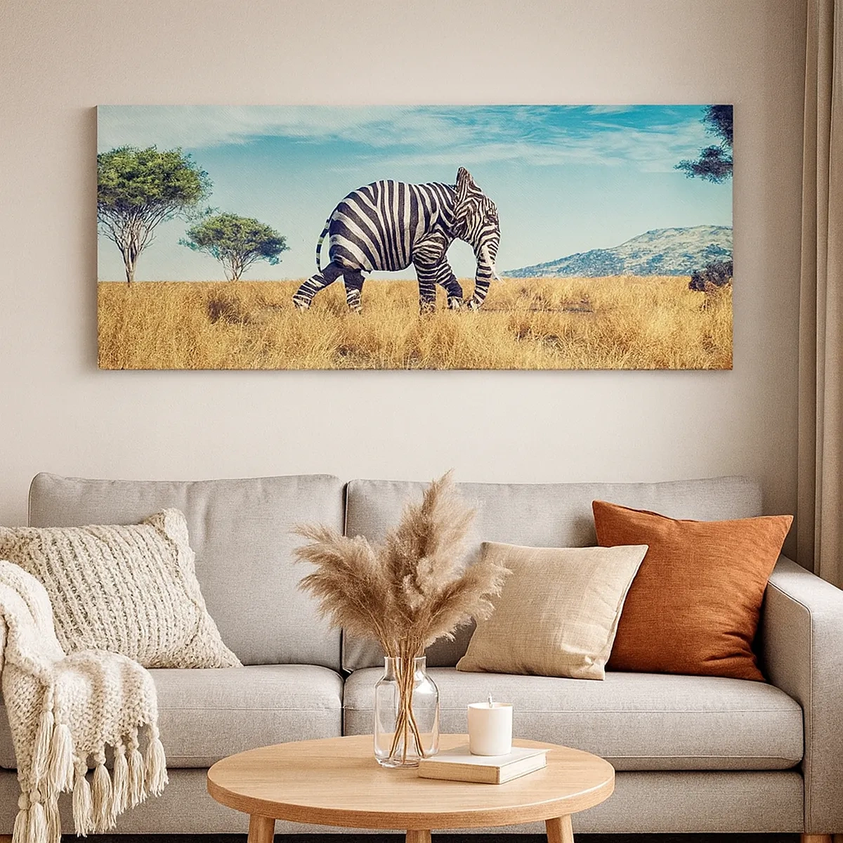 Obraz na płótnie - Szarość już niemodna - 30x30 cm