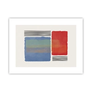 Plakat - Duch i litera geometrii - 40x30 cm