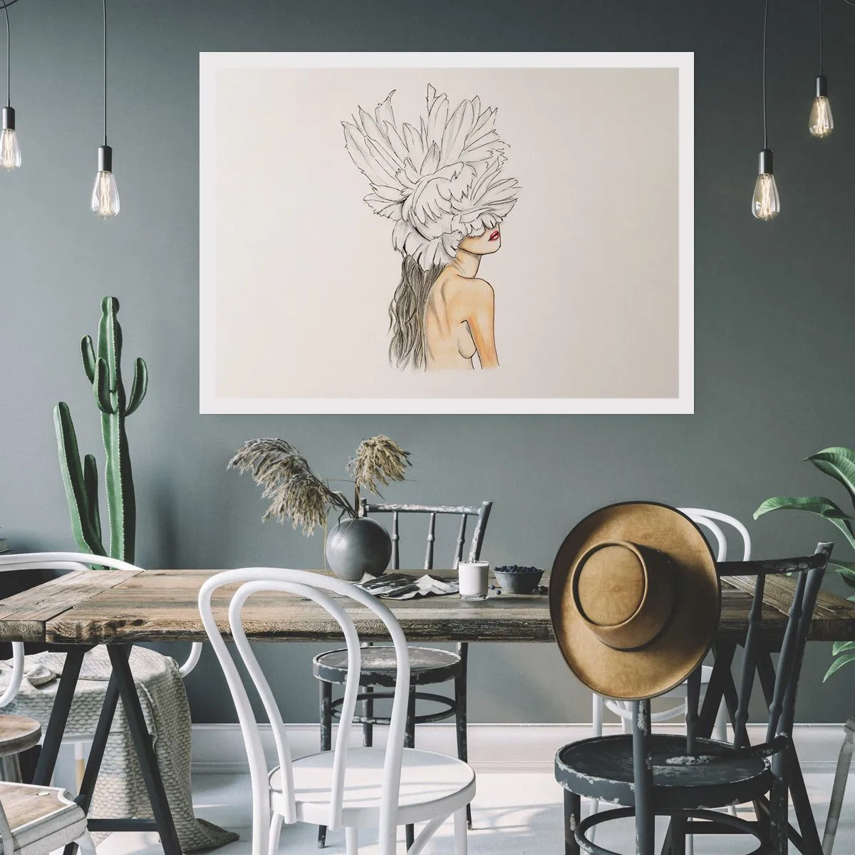 Plakat - Piękność ukoronowana - 91x61 cm