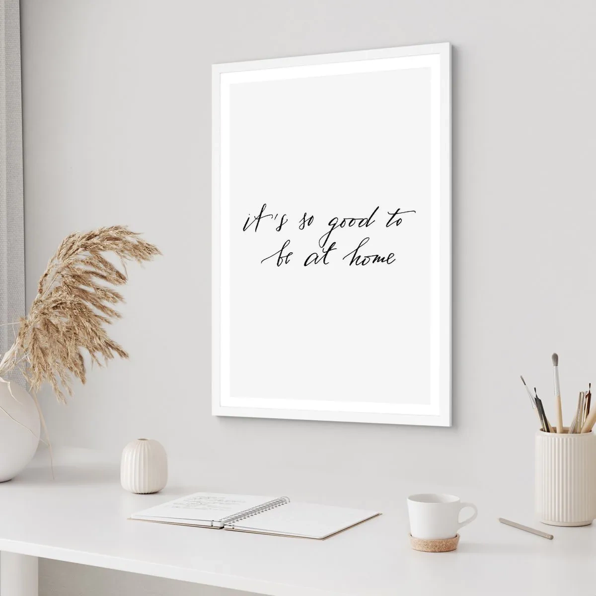 Plakat w białej ramie - Cała prawda - 50x70 cm