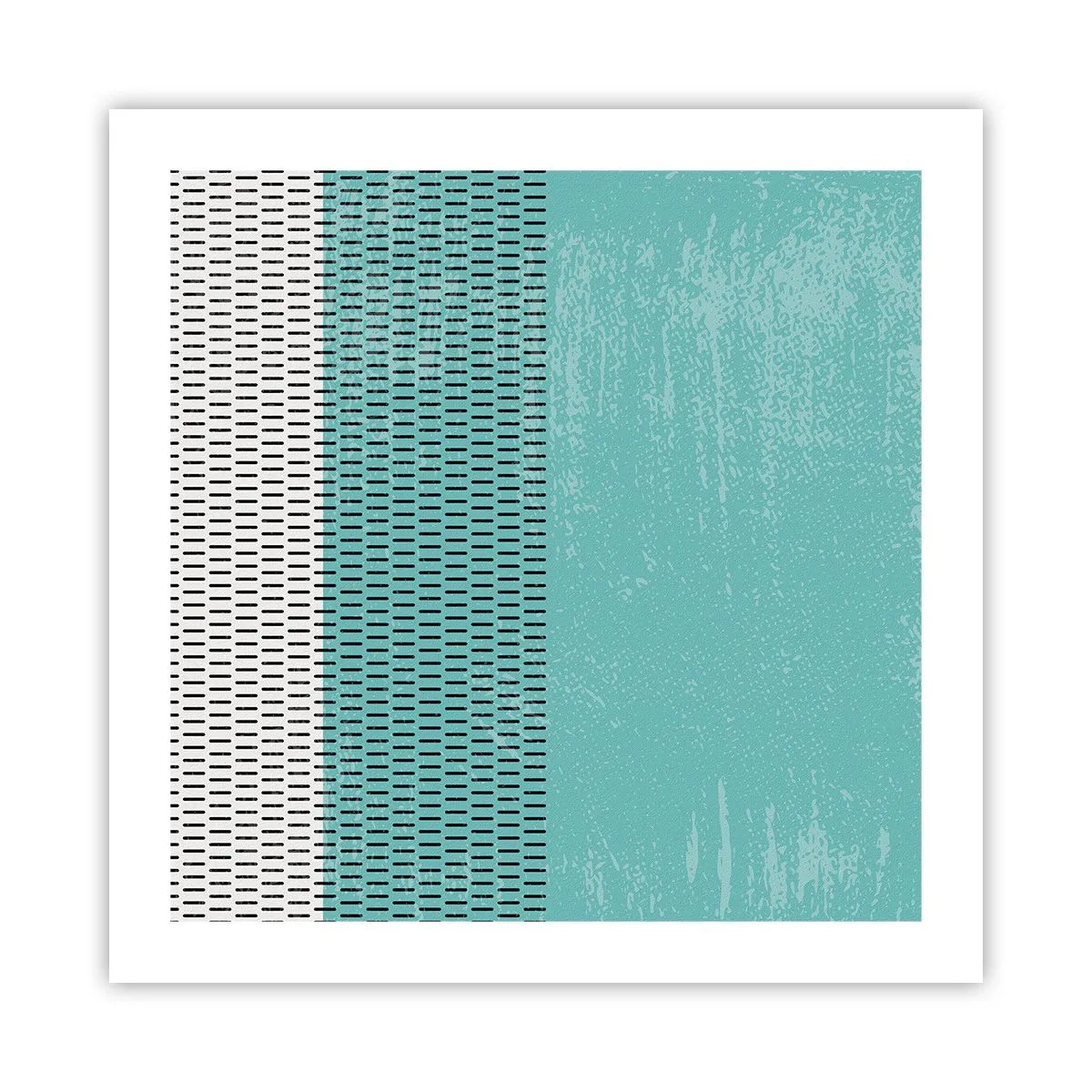 Plakat - Kompozycja zrównoważona - 50x50 cm