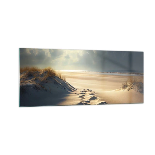 Obraz na szkle - Kojący pejzaż - 100x40 cm