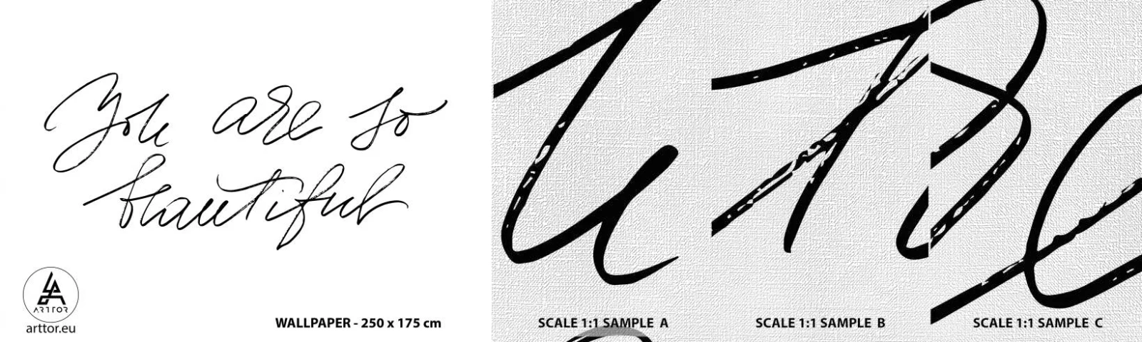 Fototapeta Próbka Premium Canvas - Naprawdę, uwierz… - Typografia, Afirmacja, Maksyma - 100x30 cm