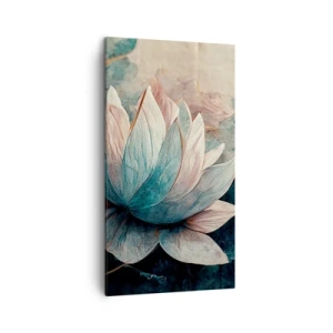 Obraz na płótnie - Gwiazdy jeziora - 45x80 cm