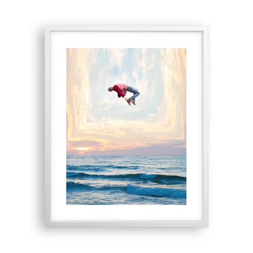 Plakat w białej ramie - Do innego wymiaru - 40x50 cm