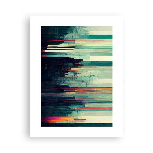 Plakat - Futurystyczne miasto - 30x40 cm