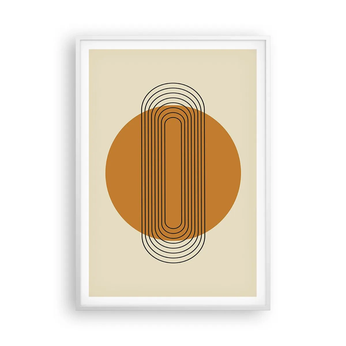 Plakat w białej ramie - Plan doskonały - 70x100 cm