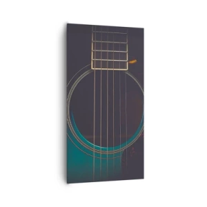 Obraz na płótnie - Chwila zanim zabrzmi - 65x120 cm